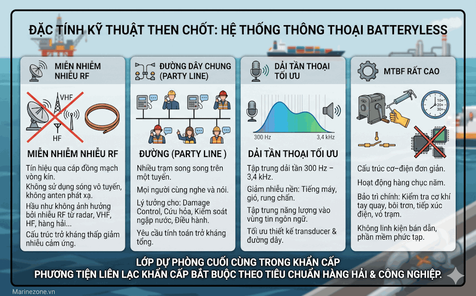 Đặc tính then chốt của Hệ Thống Thông Thoại